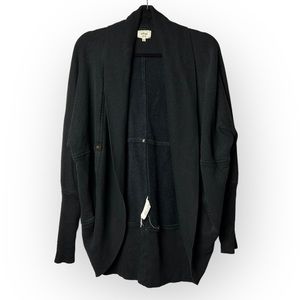 Aritzia Wilfred Diderot Cardigan Sweater  in Faded Black